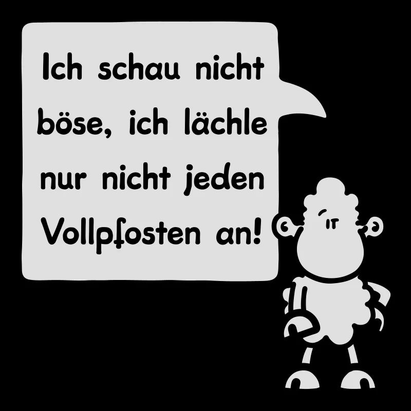sheepworld - Ich schau nicht böse, ich lächle nur