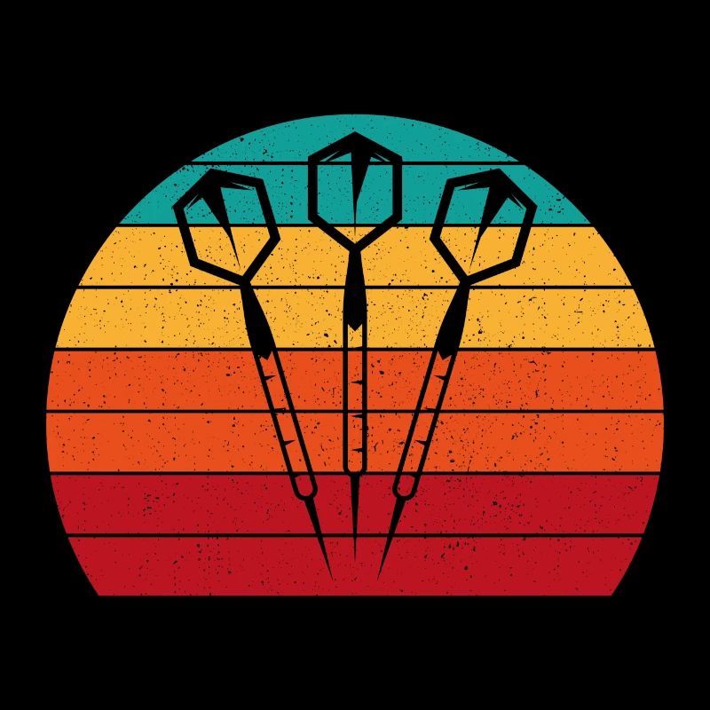 Wurfspieß Geschenk Spruch Darts