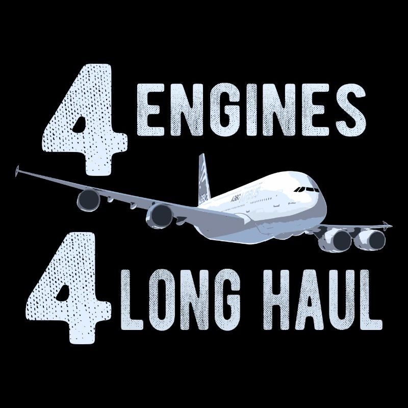 A380 4 Triebwerke - Geschenk Pilot