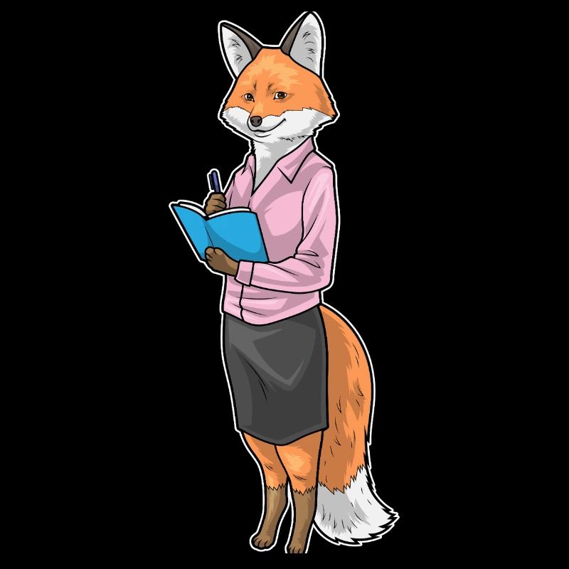 Bureau du carnet de notes du secrétaire Fox