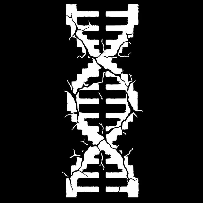 Zerstörte DNA Helix Mutation