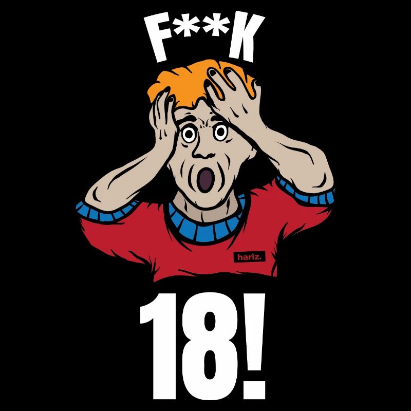 FK18 18 Geburtstag HARIZ Geschenk Runder