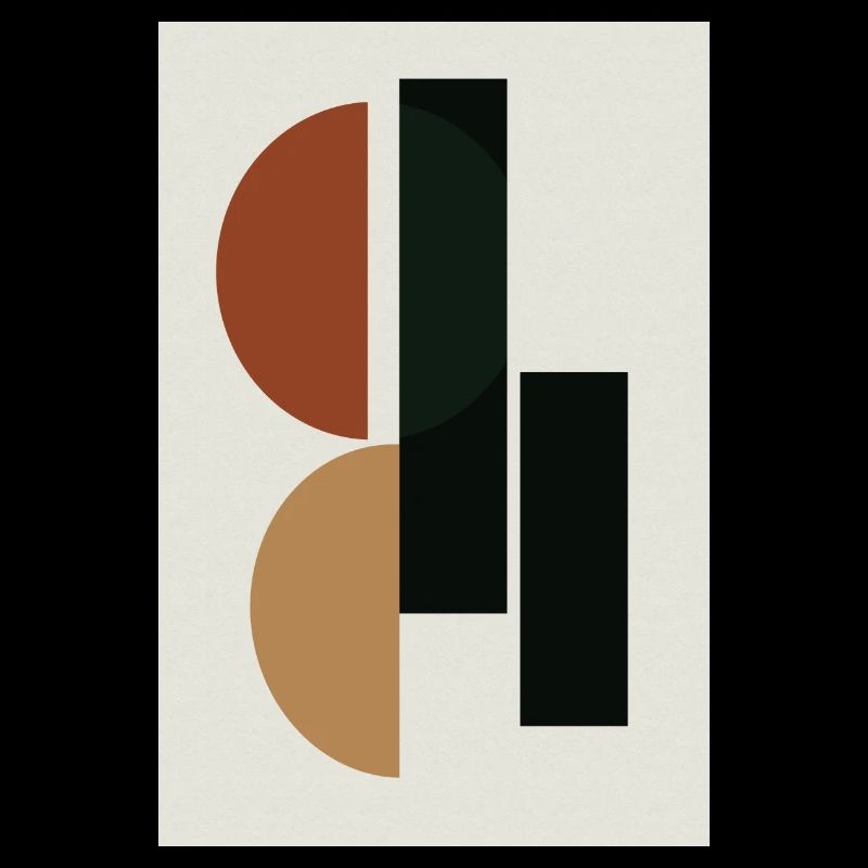 modern art, balance