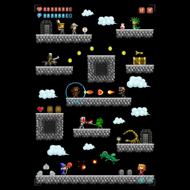 Pixelantasy Jeu