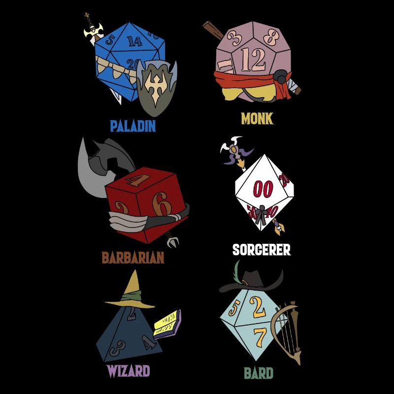 Aventure RPG Dice Fantasy Cadeau