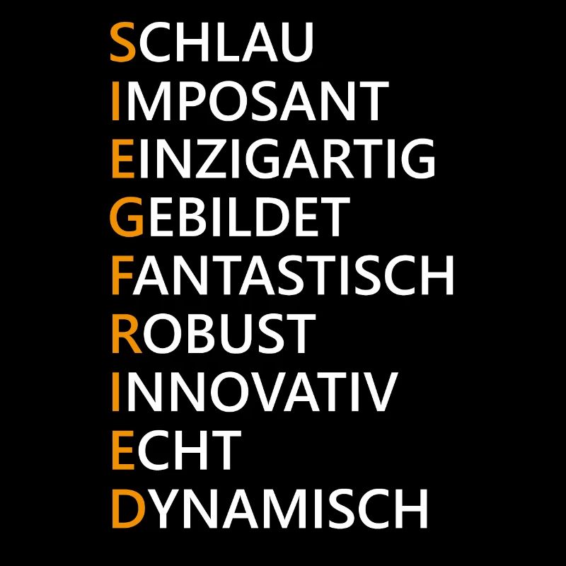 Siegfried Name Geschenk