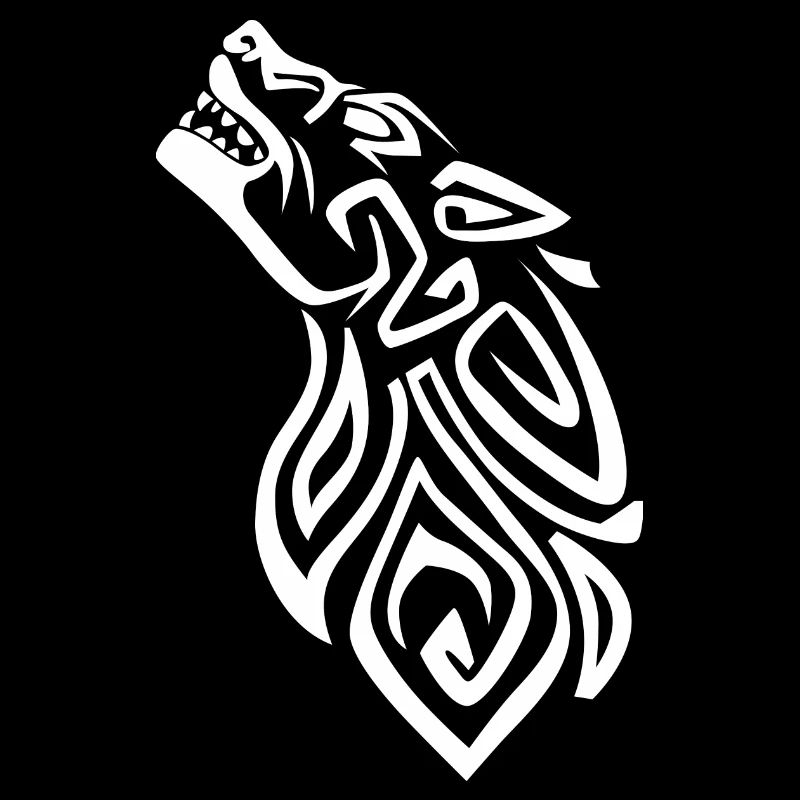 Wikinger Zeichen Fenrir Fenriswolf Wolf Kind Loki