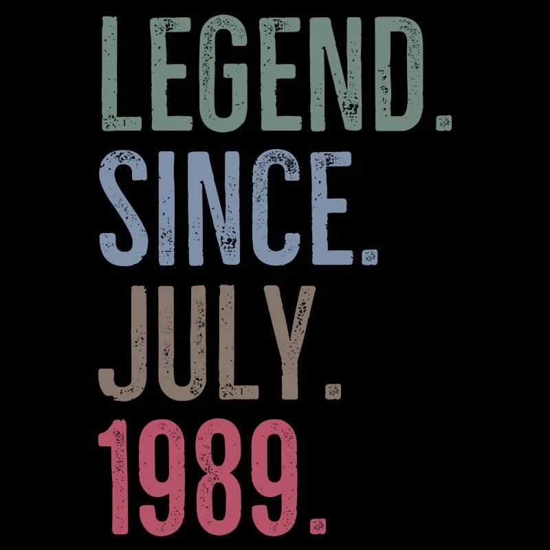 Legende seit Juli 1989