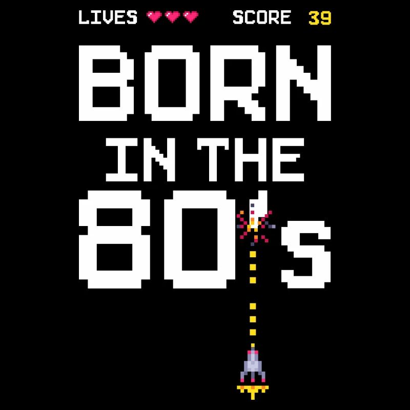 39. Geburtstag Geboren in den 80´ern Gamer Arcade