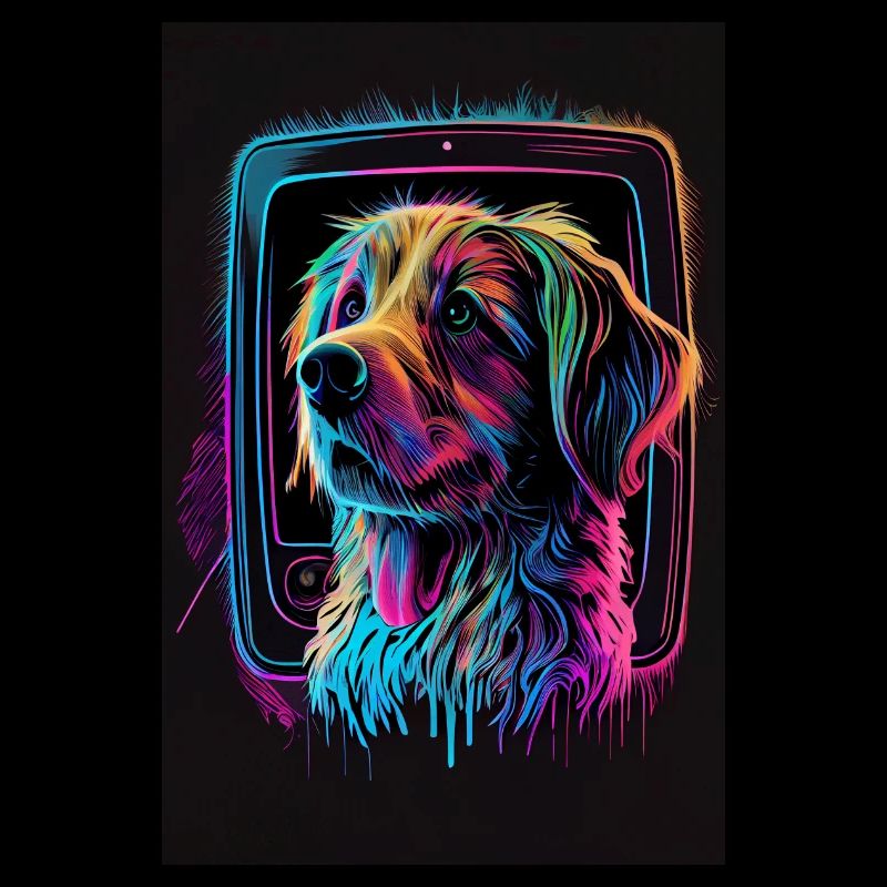 Rainbow Hund Phone Case Edition