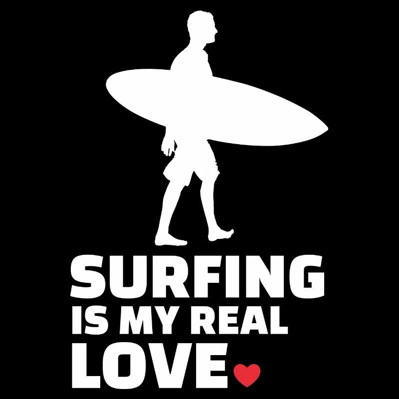I love surfing