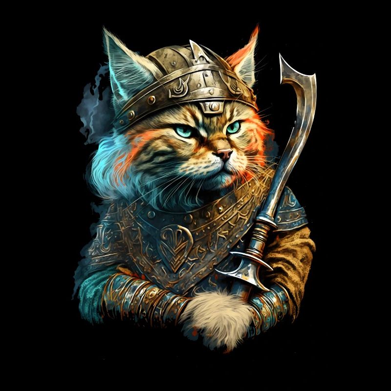 Wikinger-Katze