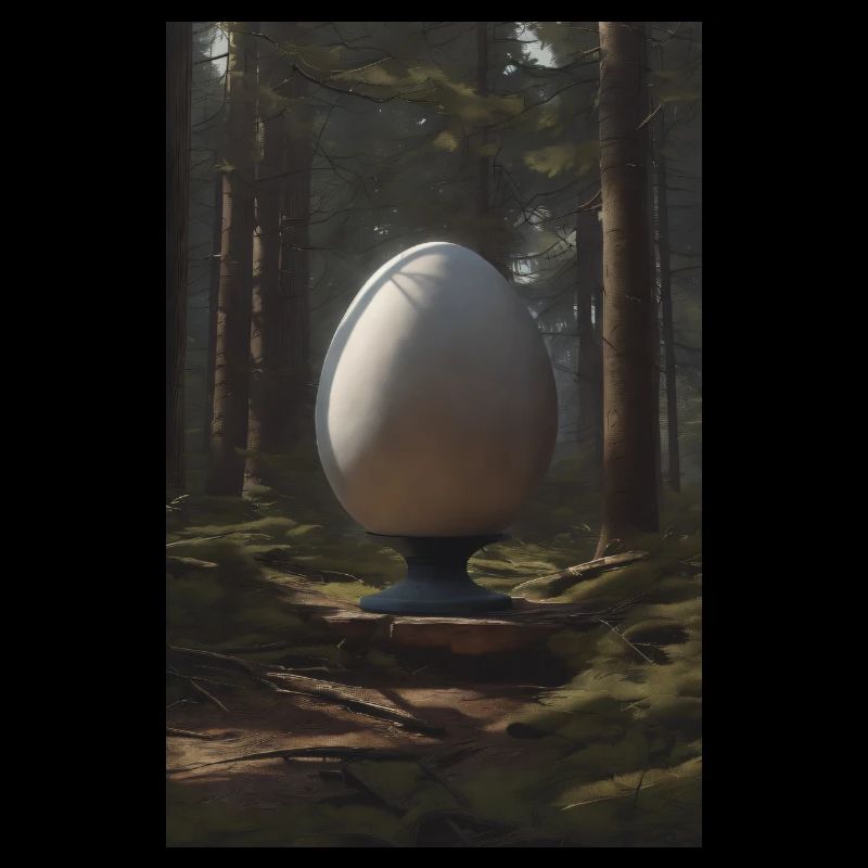 Das Ei im Wald Eins
