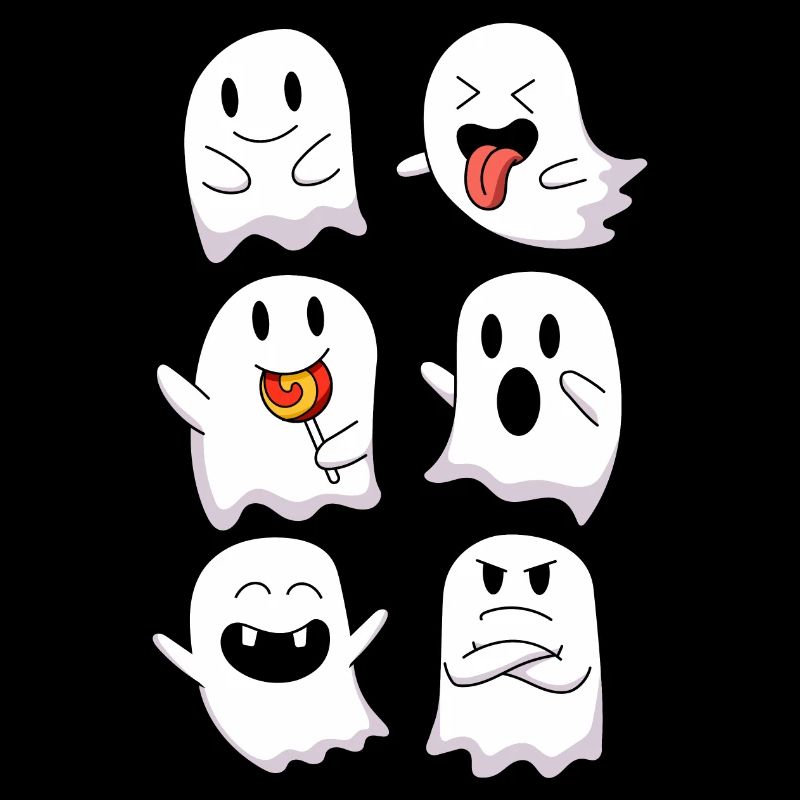 Ghosts Witching Hour Haunted Halloween Ghosts