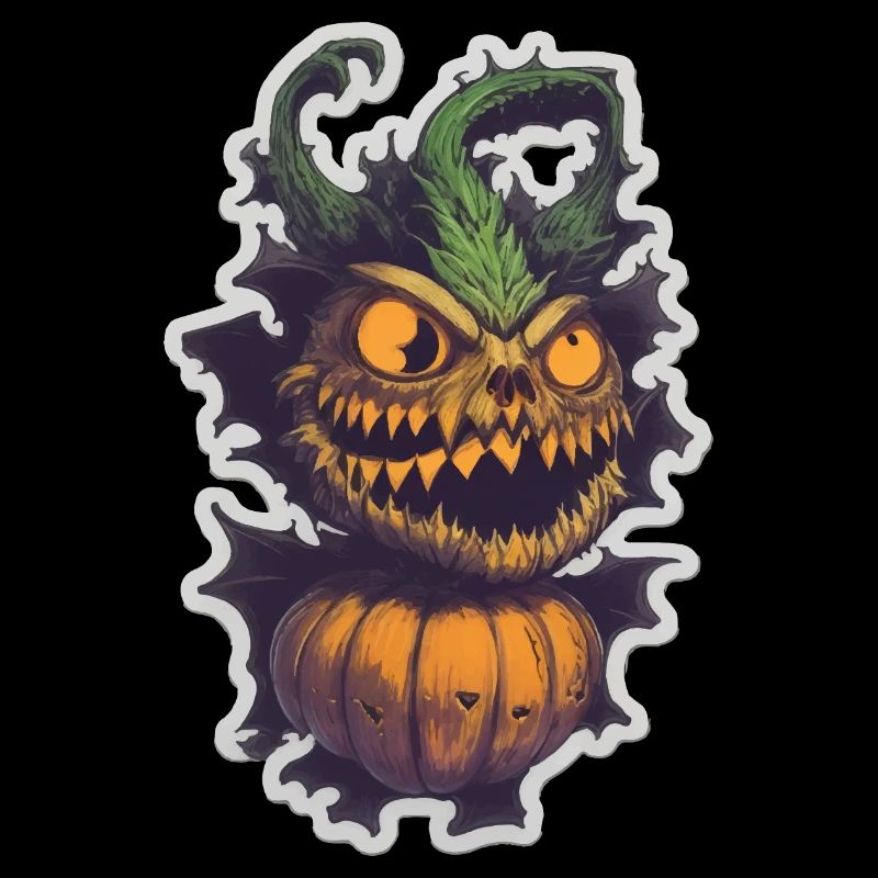 Monstre de citrouille Helloween
