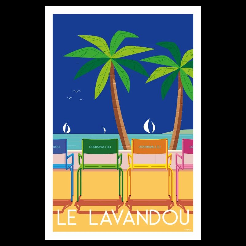 LE LAVANDOU CHAISES