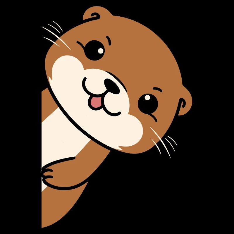 Humor Kleiner Otter