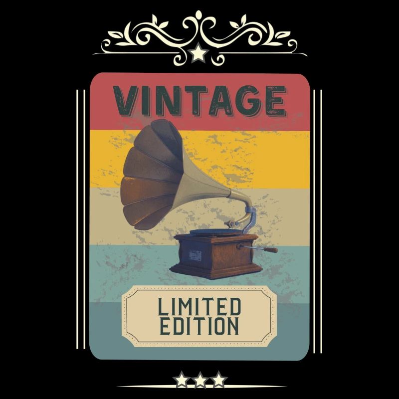 Gramophone vintage - édition limitée