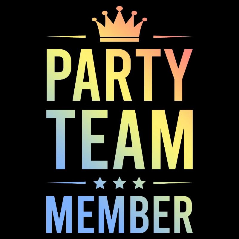 Party Team Colorful