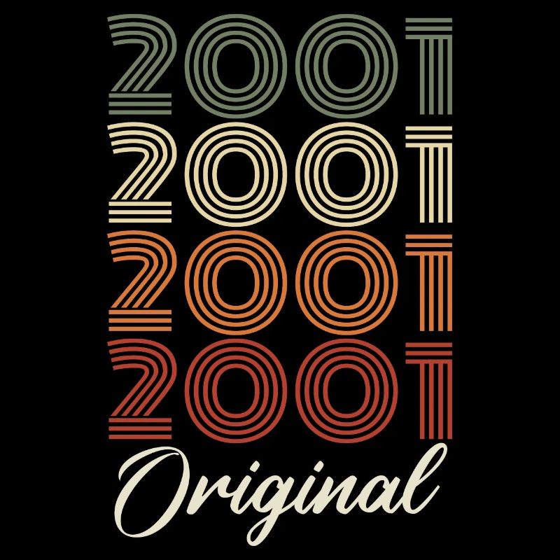2001 Original Vintage Geburtstagsgeschenk 2001