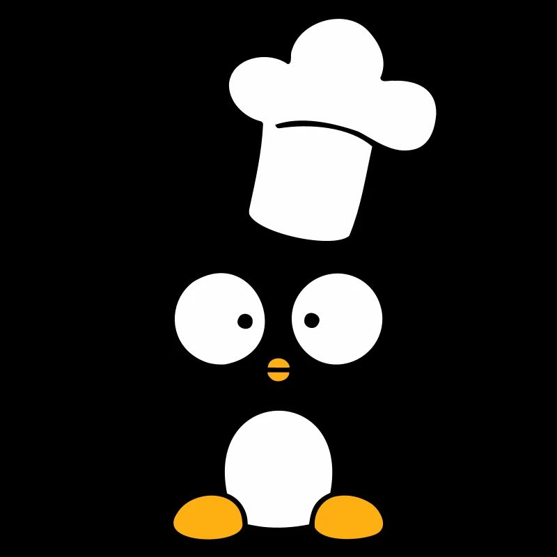 Penguin Kitchen Chef Hat Cuisine