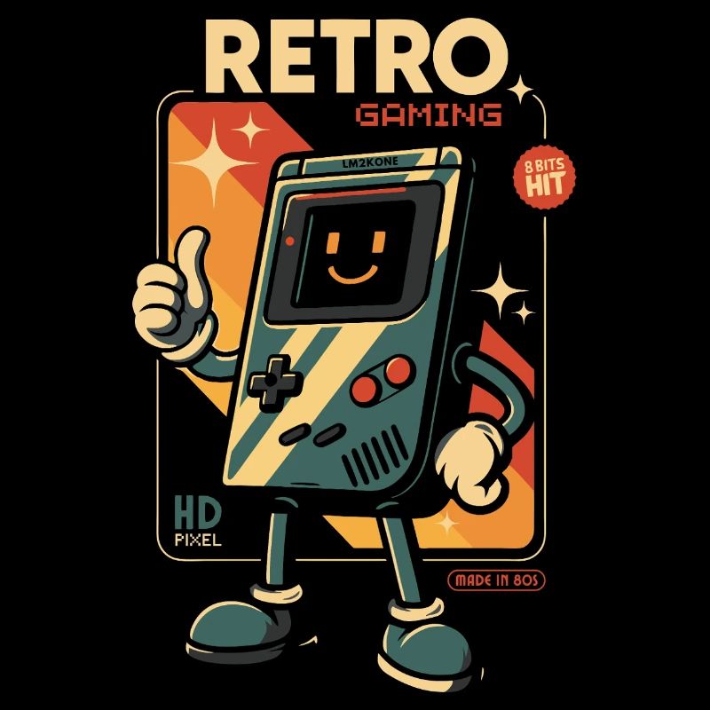 Gaming rétro des années 80