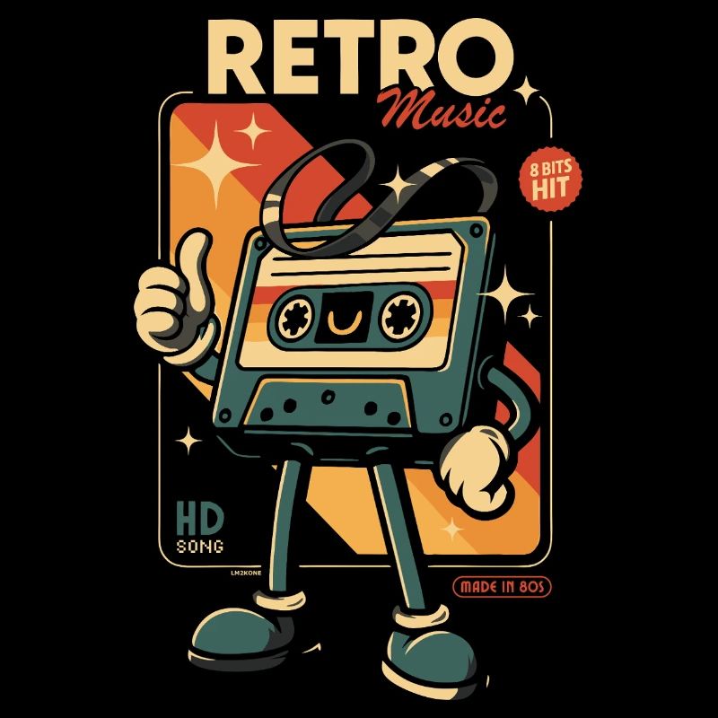 Retro music from the 80s