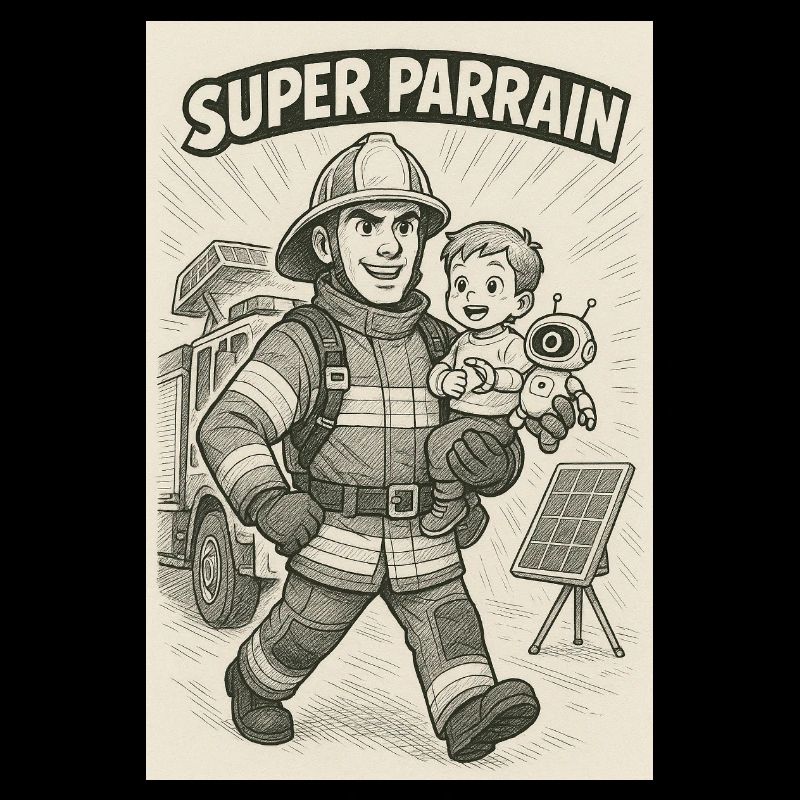 Super Parrain pompiers