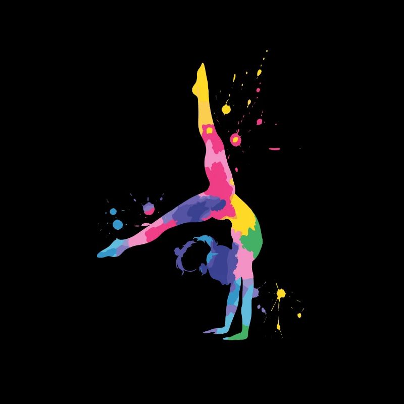 Gymnastique Coloré et puissant