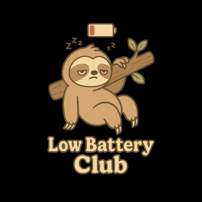 Low Battery Club – Sloth Edition