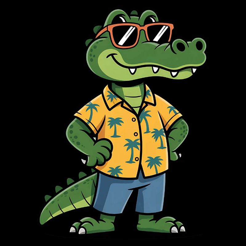 Alligator Funny Summer