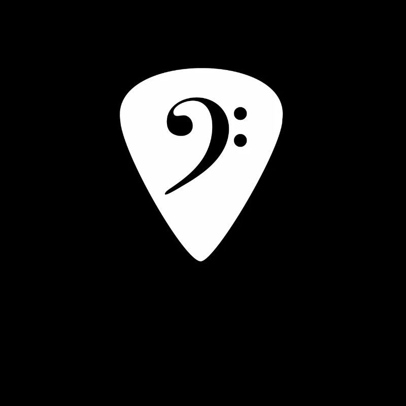 Guitare Plectrum Clef Funny Gift