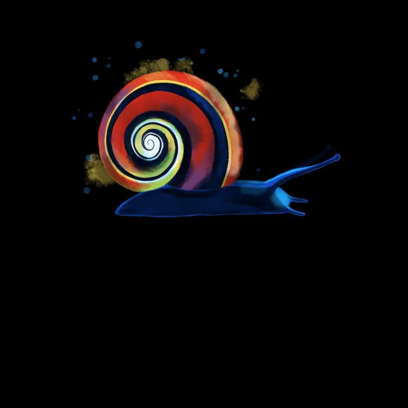 Escargot coloré