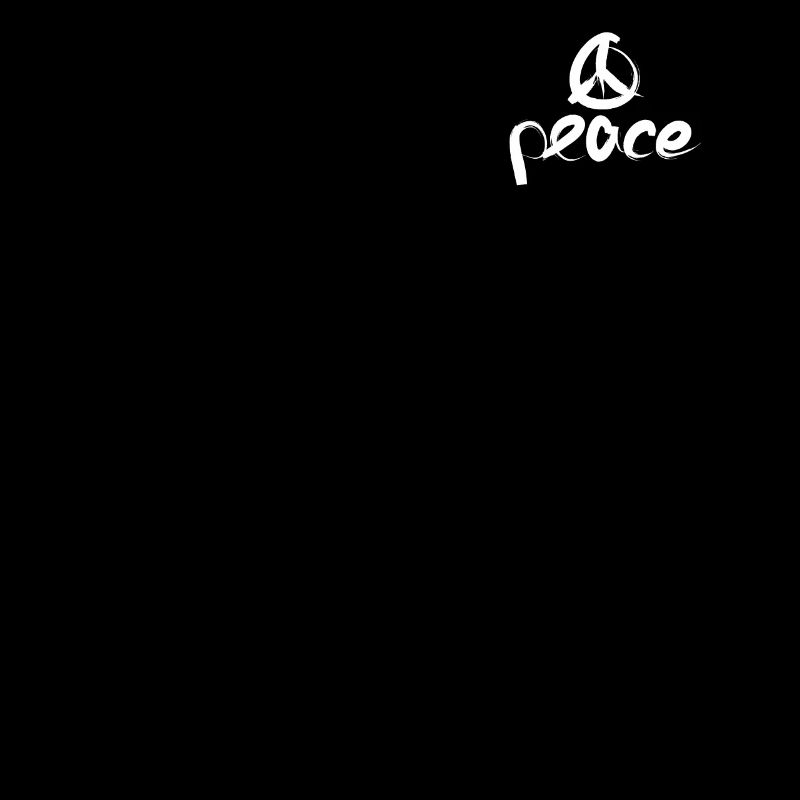 Peacezeichen Peace Friedenszeichen Frieden Symbol