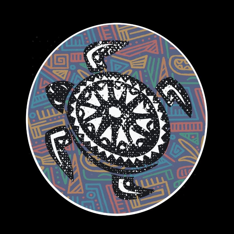 Great Hawaii design with turtle