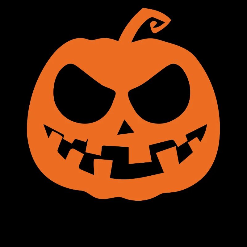 Beängstigender Halloween-Kürbis