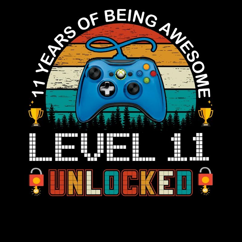 11. Geburtstag Zocker Gamer Geschenk Controller