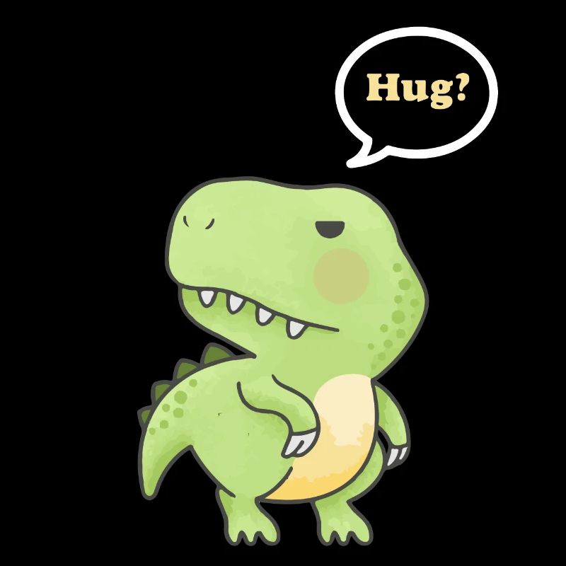 Câlin T-Rex mignon