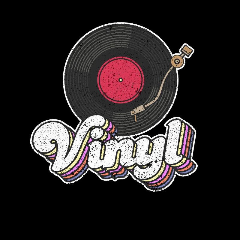 Vinyl Record Turntable Player Lover Cute