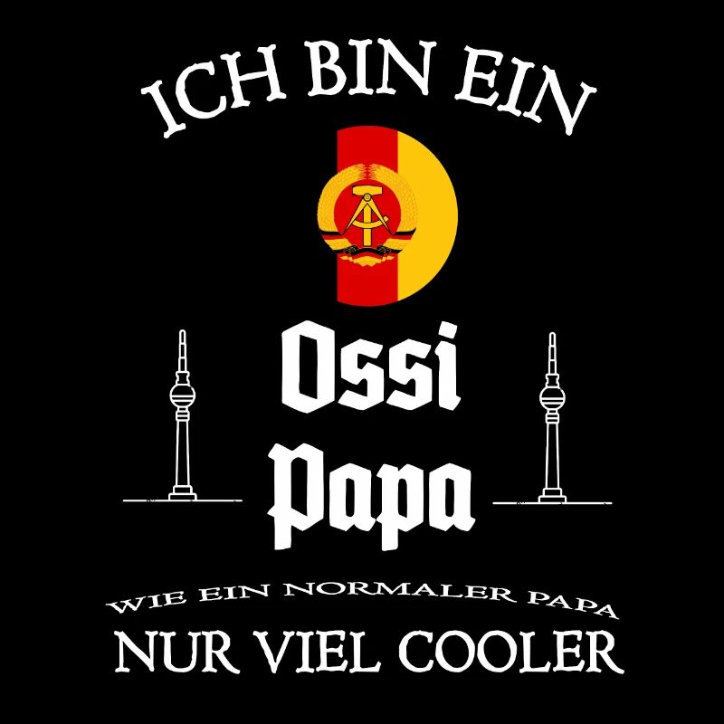 DDR Sachsen Ossi Ostberlin Moped outfit Spruch