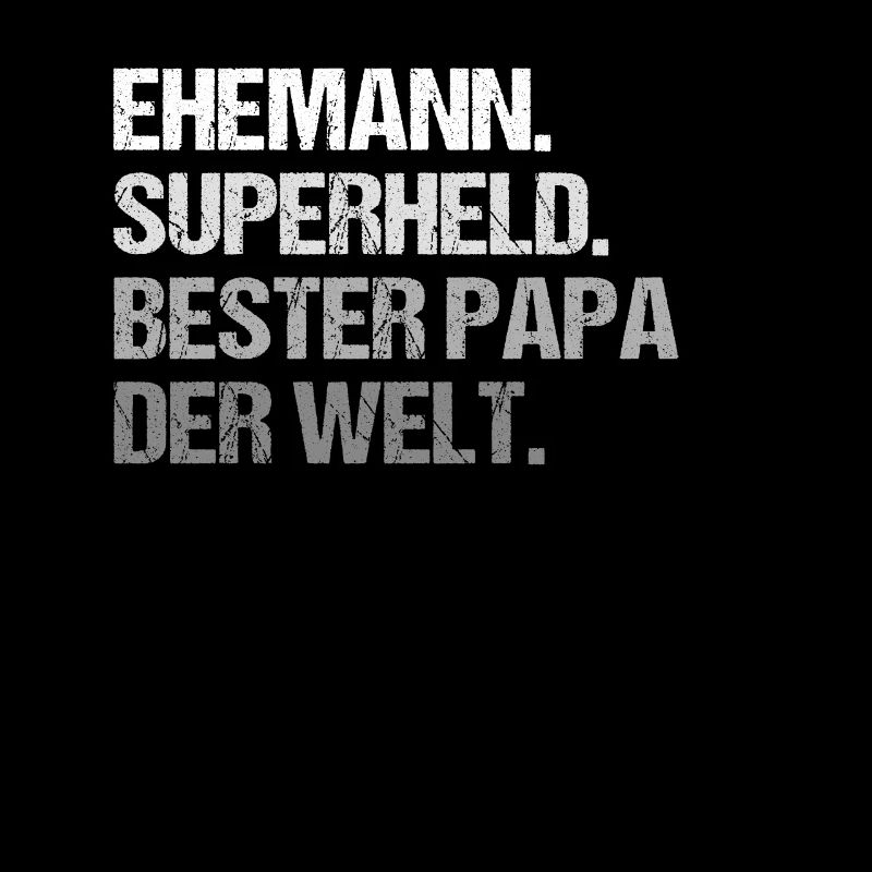 Ehemann Superheld bester Papa der Welt