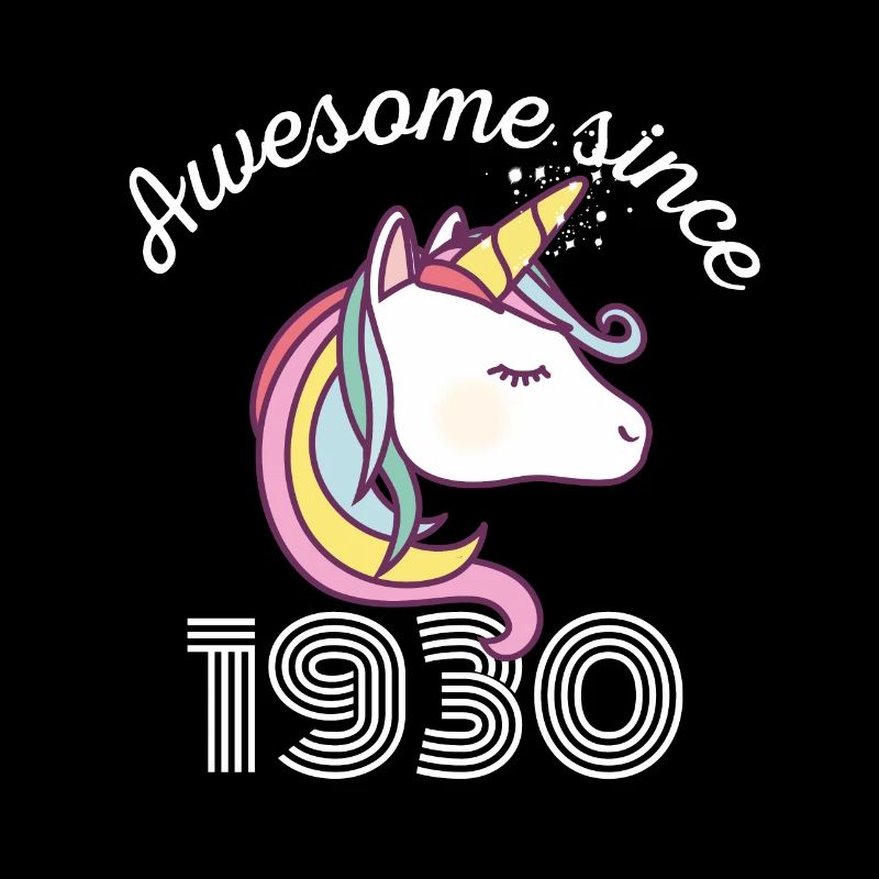 Funny Birthday Awesome seit 1930