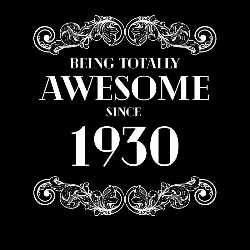 Lustiger Geburtstag ist seit 1930 total genial