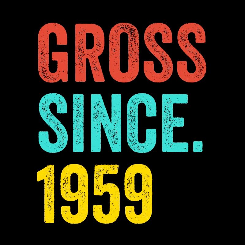 Lustiger Geburtstag Gross seit 1959