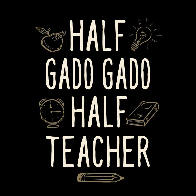 Moitié Gado Gado Moitié Professeur Drôle Professeur Humour