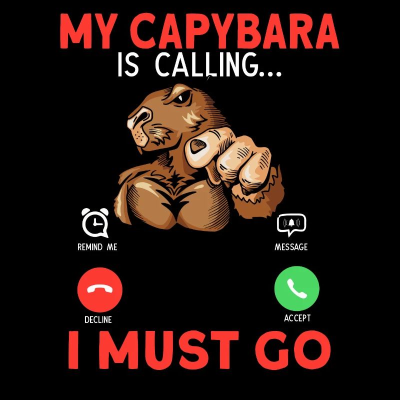Mon capybara appelle I Must Go