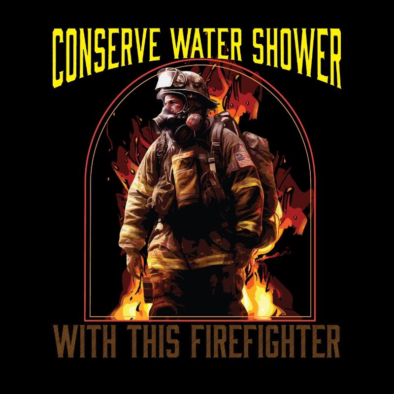 Conserve Water Shower With This Firefighter