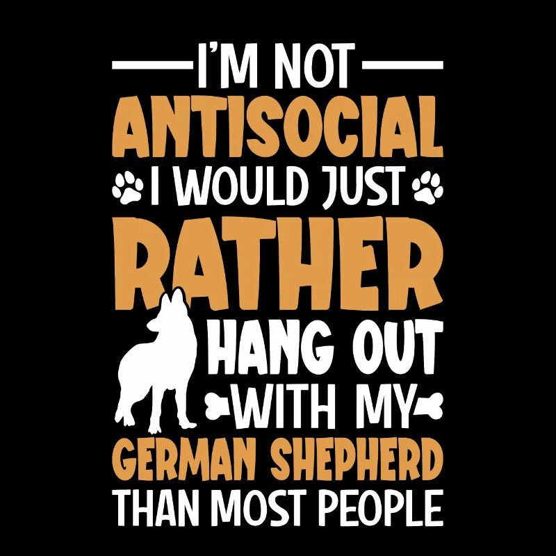 Hundebesitzer Schäferhund