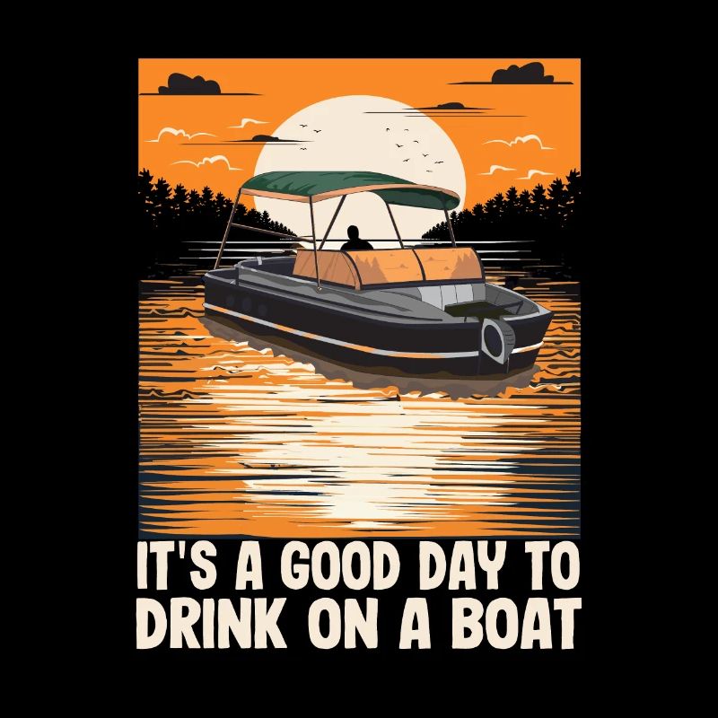 It's A Good Day To Drink On A Boat Funny