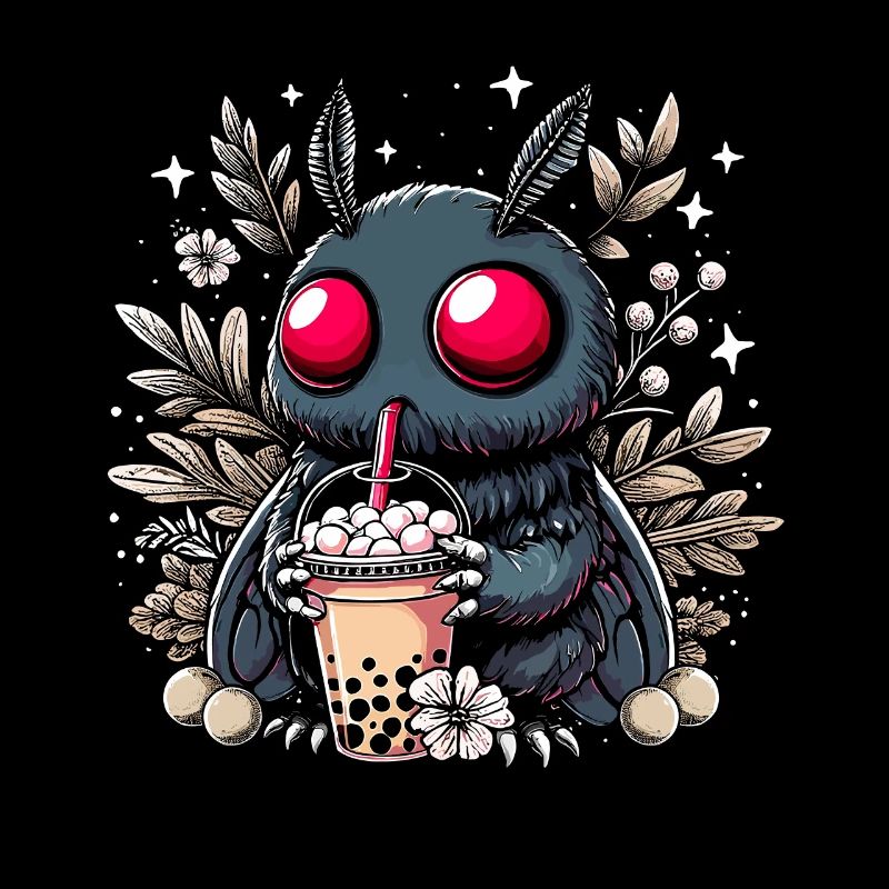 Mothman Bubble Tea